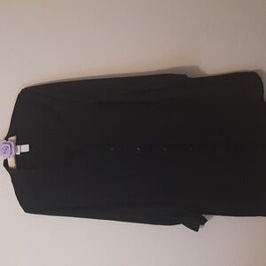 H&M Black Long Sleeve Dress/top Size 4..